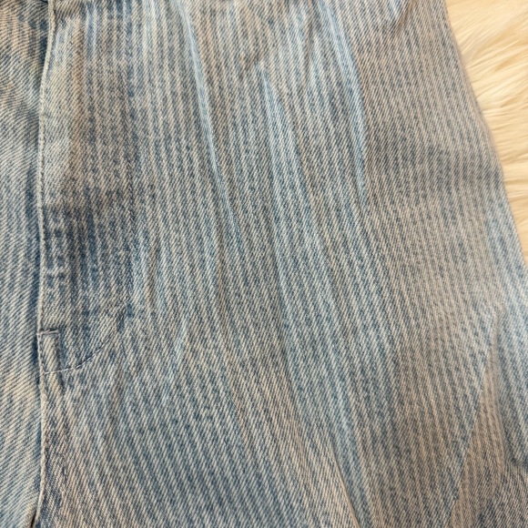 Apiece Apart Merdia Wide Leg Crop High Waist Jeans - Picture 2 of 5